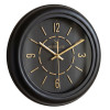 Heritage 10.75 Inch Dream Gold Black Wall Clock