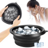 Face Ice Bowl With Built In Ice Tray Collapsible Silicone Beauty Bowl