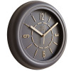 Heritage 10.75 Inch Dream Silver Gray Wall Clock