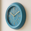 Heritage 10.75 Inch Dream Gold Blue Wall Clock