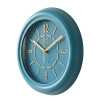 Heritage 10.75 Inch Dream Gold Blue Wall Clock