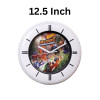 Heritage 12.5 Inch Little Racer Hot Wheel Wall Clock