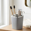 Toothbrush Holder with Divider Bathroom Storage Organizer