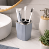 Toothbrush Holder with Divider Bathroom Storage Organizer