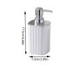Square Soap Dispenser Bottle Modern Liquid Soap Holder