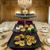 Melamine Square Black 3 Tier Cake Stand
