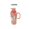 Plastic Sipper Water Bottle 1300ML Large Capacity Bottle