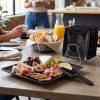 Melamine 8 PCS Black Cake Set