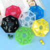 Transparent 7 Day Mini Pill Box Weekly Portable Medicine Organizer