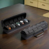 Portable Watch Organizer 5 Slot Travel Watch Storage Case