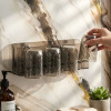 4 in 1 Toothbrush Holder & Tumbler Set Multifunctional Bathroom Organizer
