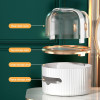 Tissue Box & Cosmetics Organizer with Acrylic Door