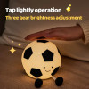 Silicone Football Night Lamp Soft Touch LED Bedside Light