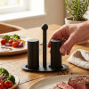 Iron Salt, Pepper & Toothpick Holder Kitchen Dining Organizer
