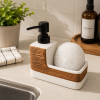Ceramic Soap Dispenser Refillable Liquid Soap Pump