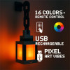 RGB Pixel Lantern Night Light with Remote Control