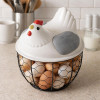 Hen Egg Basket Decorative Egg Storage Basket
