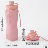 Collapsible Silicone Water Bottle