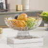 Acrylic Diamond Pattern Fruit Tray