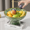 Acrylic Diamond Pattern Fruit Tray