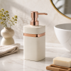 Modern Rose Gold Soap Dispenser