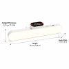 Multifunctional LED Wall Lamp with Clock Display