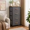 4 Drawer Steel Frame Fabric Storage Organizer
