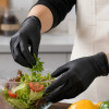 100 Piece Disposable Black Gloves
