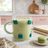 Cute Bow Design Glass Cup