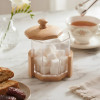 Sugar Pot With Lid And Spoon