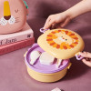 3 Compartment Baby Stainless Steel Lunch Box Leak Proof