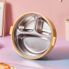 3 Compartment Baby Stainless Steel Lunch Box Leak Proof