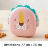 3 Compartment Baby Stainless Steel Lunch Box Leak Proof
