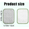 4 Piece Double Sided Reusable Steel Wire Cleaning Cloth
