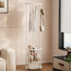 Multi Purpose Clothes & Storage Rack With Basket