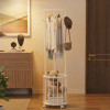 Multi Purpose Clothes & Storage Rack With Basket