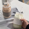 Aesthetic Glass Sipper Cup
