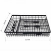 4 Compartment Metal Cutlery Tray Organiser for Kitchen Drawer Storage
