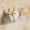 Acrylic Transparent Wall Mounted Makeup Shelf Organizer