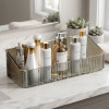 Acrylic Transparent Wall Mounted Makeup Shelf Organizer