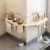 Multifunctional Metal Storage Shelf Organiser for Home and Kitchen