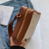 Toast and Egg Design Crossbody Bag Set for Women PU Leather Shoulder Handbags