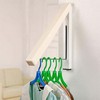 Hidden Hanger Rack Wall mounted