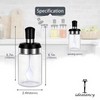 Kitchen Condiment Jar With Spoon
