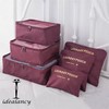 6 Pcs Travel Packing Organizer