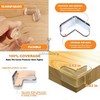 4 Pcs  Silicone Table Corner Edge Protector Covers
