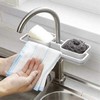 Sink Faucet Sponge Soap Storage Organizer